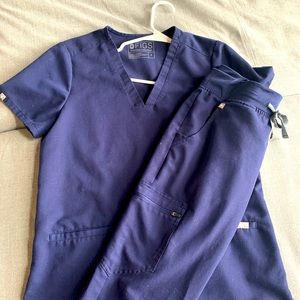 Figs Navy Blue Size Small Jogger Pants S/P